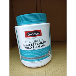 澳洲 Swisse 魚油 Odourless Wild Fish Oil 1500mg (400顆)