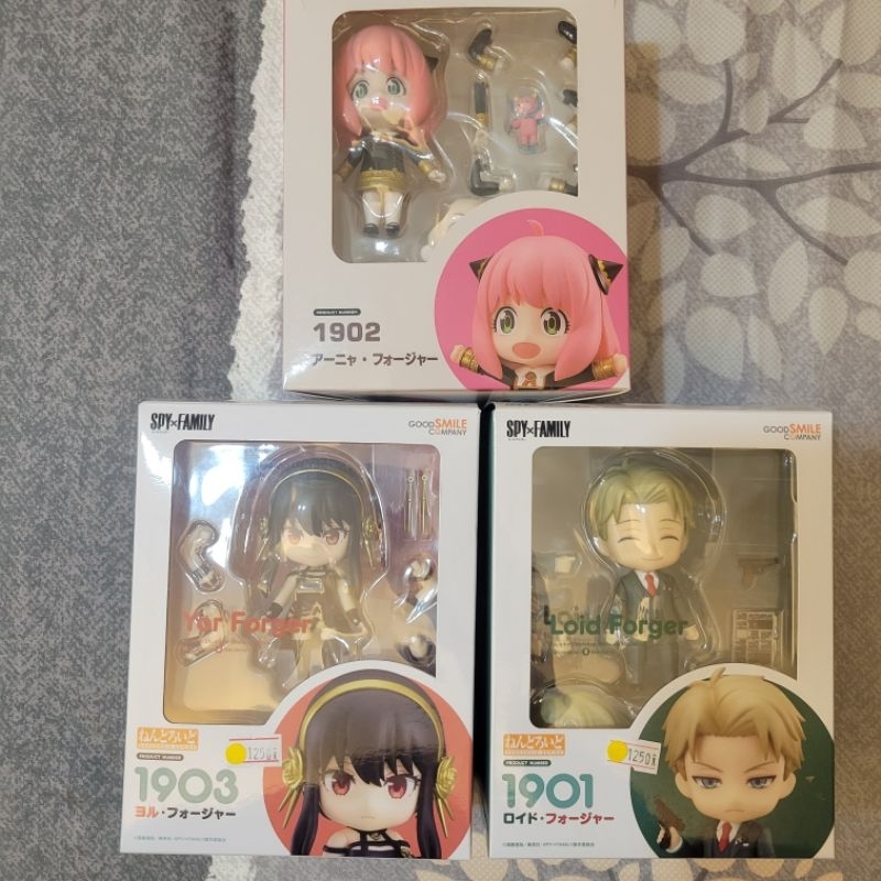 GSC 黏土人 SPY×FAMILY間諜家家酒 約兒·佛傑 洛伊德·佛傑 安妮亞·佛傑 GOODSMILE 現貨