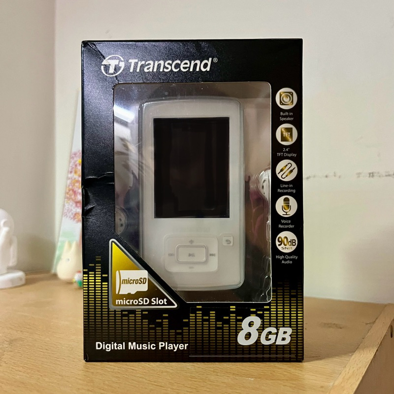 Transcend創見 2.4吋 MP870 MP4 MP3 數位隨身聽 數位音樂播放器