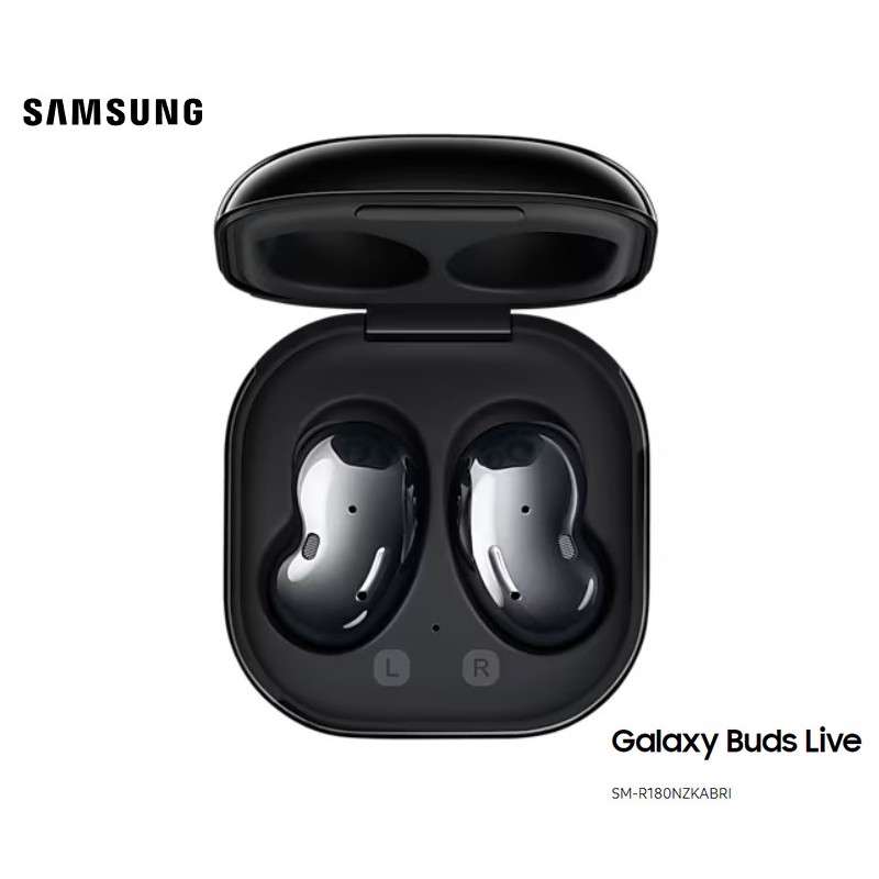 Samsung Galaxy Buds Live (SM-R180) 真無線藍牙耳機 星酷黑 (公司貨)