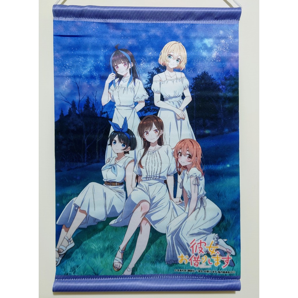 【出租女友】日版 掛軸 TV動畫3期 水原千鶴 櫻澤墨 七海麻美 更科瑠夏 八重森美仁 小墨 桜沢墨