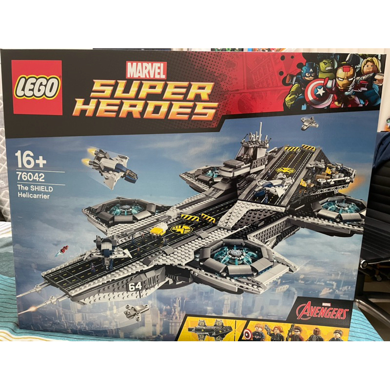 Lego 76042 MARVEL系列 神盾局空中航空母艦