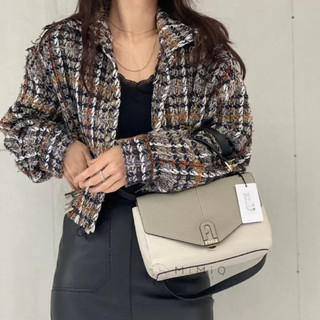 轉賣 FURLA 荔枝皮劍橋包郵差包 有防塵袋