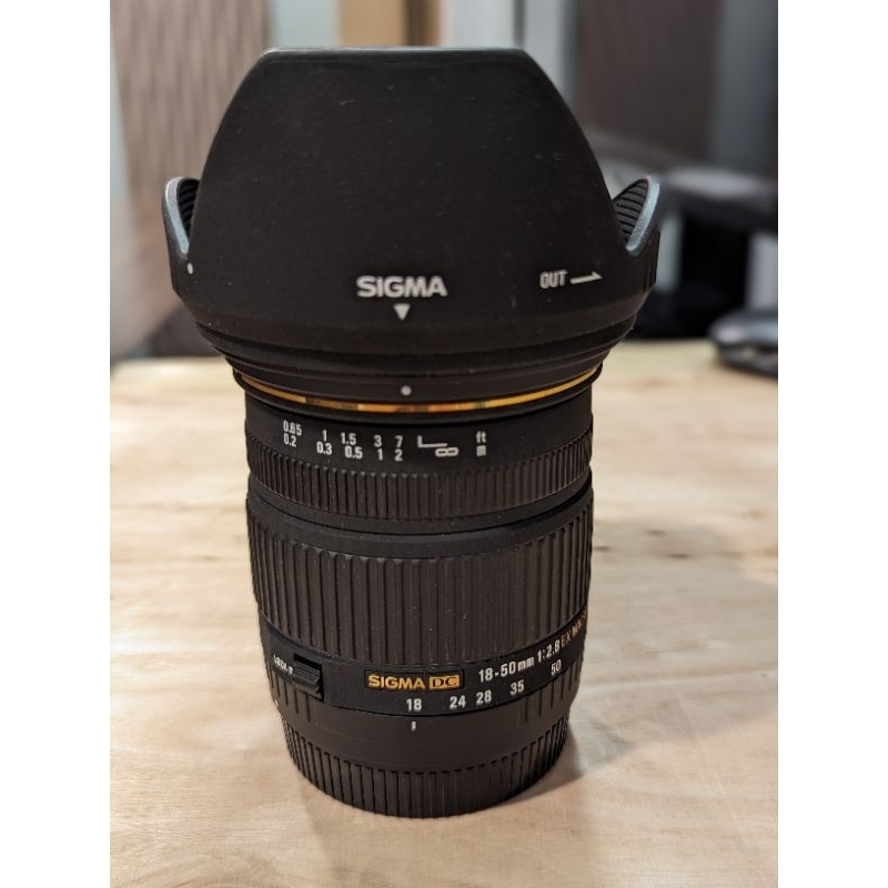 Sigma 18 - 50mm 2.8f EX Macro for Canon- 二手
