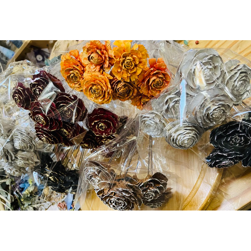 #JM花草夢竹北 #衫玫瑰硬質玫瑰#進口索拉花#木玫瑰#大理花#衫牡丹#衫玫瑰#索拉雞蛋花/索拉乒乓/索拉玫瑰/木片花