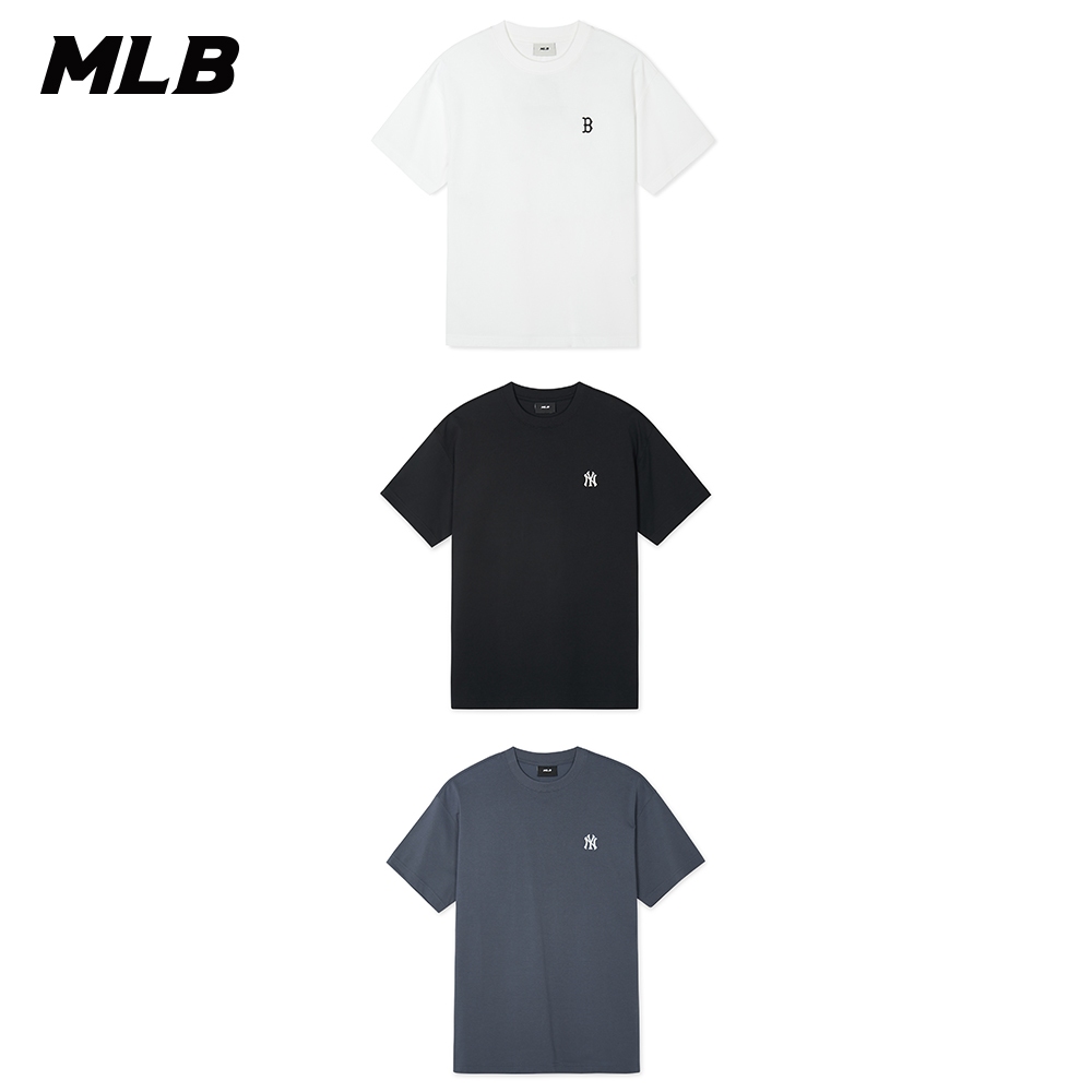 MLB 女版小Logo短袖T恤 紅襪/洋基隊 (3FTSB0543-兩款任選)【官方旗艦店】