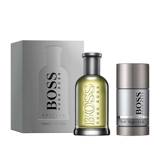 HUGO BOSS 自信男性 淡香水 二入禮盒 (100ml淡香水+70g/75ml體香膏) 香水 香氛 禮盒 男香