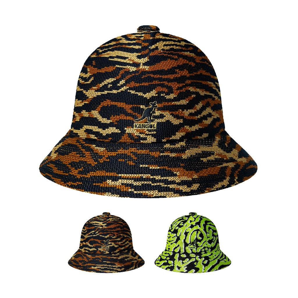 KANGOL CARNIVAL 紋路 鐘型帽 漁夫帽 圓頂帽 袋鼠漁夫帽 特殊款