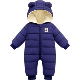 Fumdonnie 可愛男嬰連身雪衣 熊熊連身雪衣