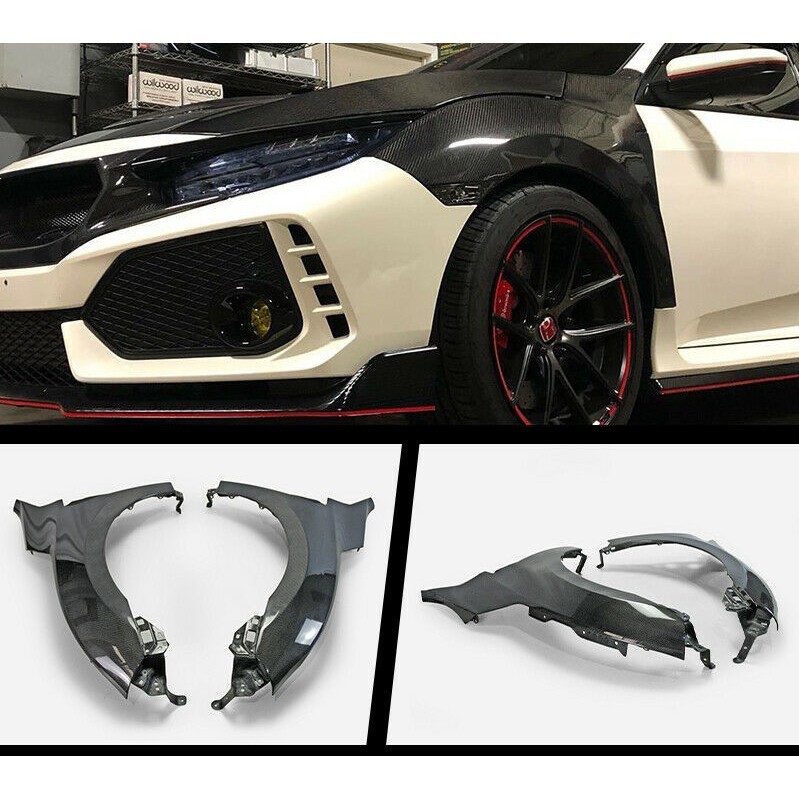 【亞諾車酷】HONDA Civic TYPER FK8 OEM 碳纖 葉子板