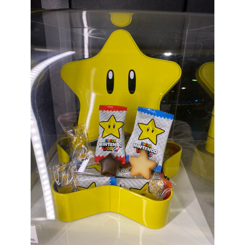 現貨 效期2025/09/04 日本環球影城 USJ 瑪利歐 無敵星星 餅乾巧克力禮盒