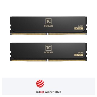 十銓 TEAM 記憶體 T-CREATE EXPERT DDR5-6400 16GX2 黑色 CL40