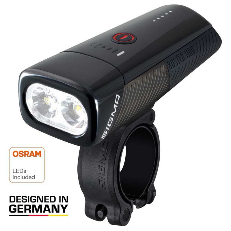 《里度精品》德國SIGMA BUSTER 1100 FL高流明 超亮自行車燈