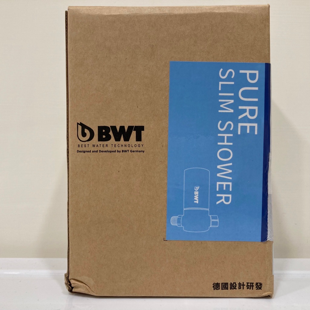 「BWT德國倍世」 SLIM SHOWER 美肌純淨沐浴器 包含全新濾心（一機一芯）