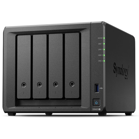 Synology 群暉科技 DS923+ 4Bay NAS 網路儲存伺服器 台灣公司貨 最多可擴充4個硬碟