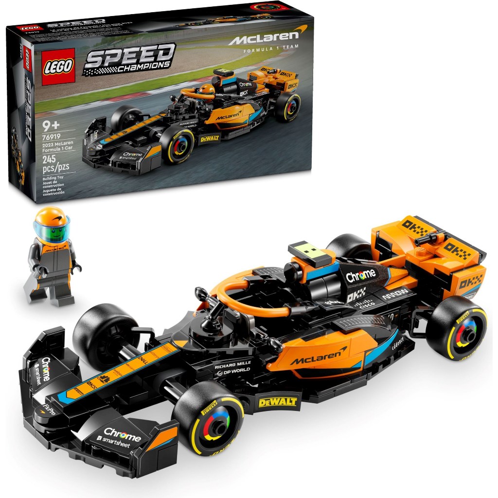 [大王機器人] 樂高 LEGO 76919 極速賽車 SPEED 麥拉倫 2023 McLaren Formula 1