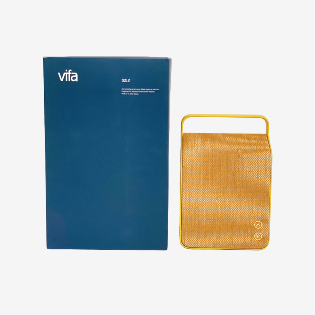 (A級) Vifa | Oslo 手提式無線藍牙喇叭【沙黃色】