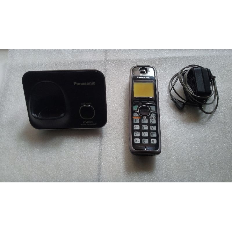Panasonic國際牌  KX-TG3711(黑) 2.4GHz高頻數位無線電話 大螢幕字體 免持聽筒擴音對講