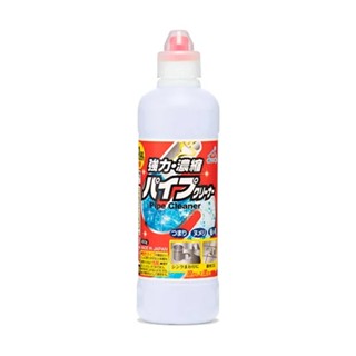 日本 【火箭石鹼 排水管洗淨除菌液450ml 】消臭除菌 溶解水管內毛髮 解決堵塞黏稠汙垢 排水管清潔
