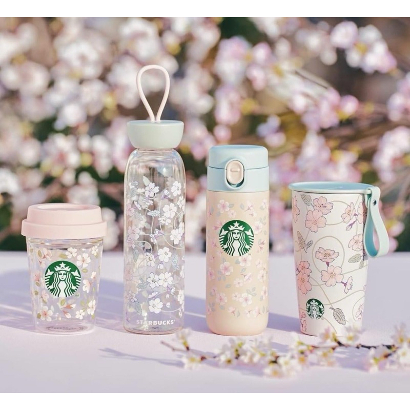 現貨 日本 星巴克 Starbucks Sakura 2024 第二彈 櫻花杯 保溫瓶 隨行杯 馬克杯 玻璃杯 鋼杯