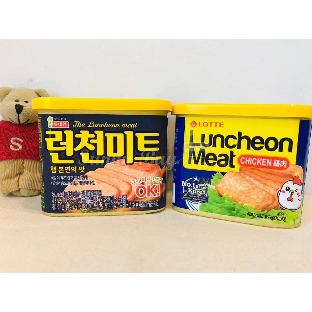 【Sunny Buy】◎現貨◎ 韓國 樂天 LOTTE 午餐肉 340g/罐 早午餐 韓國進口 韓國罐頭