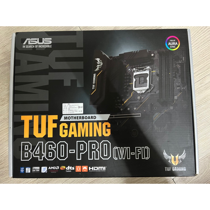 Tuf Gaming B460-pro+I3 10100f