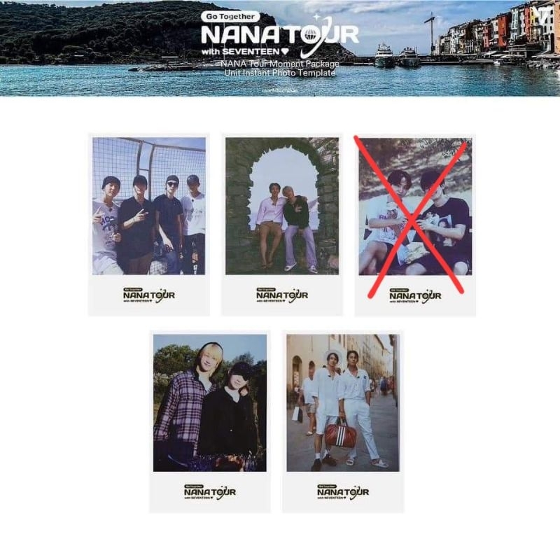 seventeen 可貨付✨️NANA TOUR雙人or分組拍立得