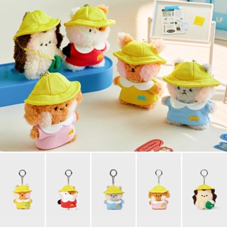【現貨】 韓國LINE FRIENDS MININI動物上學系列吊飾 鑰匙圈 Dochini Hamni Choconi