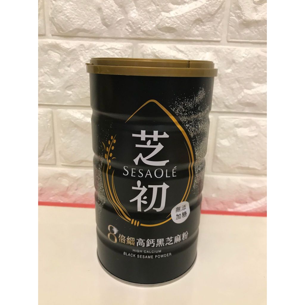 芝初-8倍細高鈣黑芝麻粉380g/罐