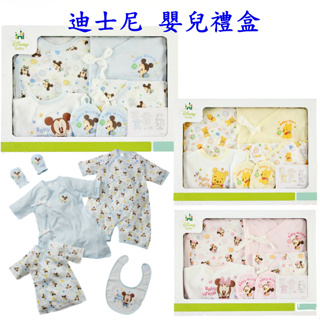 現貨🔥日本 迪士尼 嬰兒 新生兒 五件式 彌月 禮物 禮盒 米奇 米妮 小熊維尼
