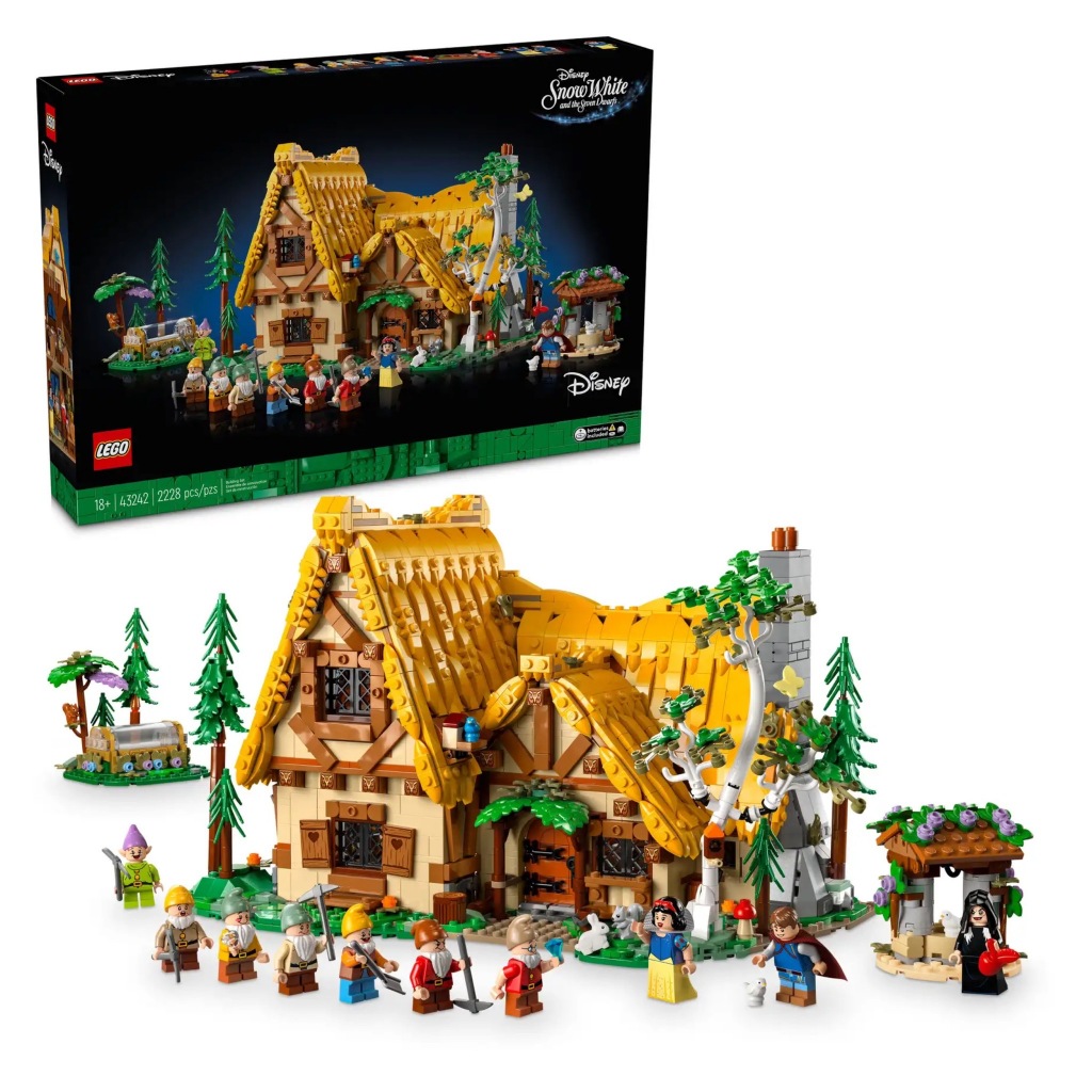 LEGO 43242 白雪公主小屋 樂高® Disney系列【必買站】樂高盒組