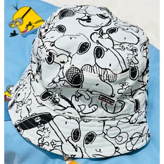 [稀有二手] Levis X Snoopy sport限量聯名 男女同款 雙面用漁夫帽 滿版史努比插畫印花