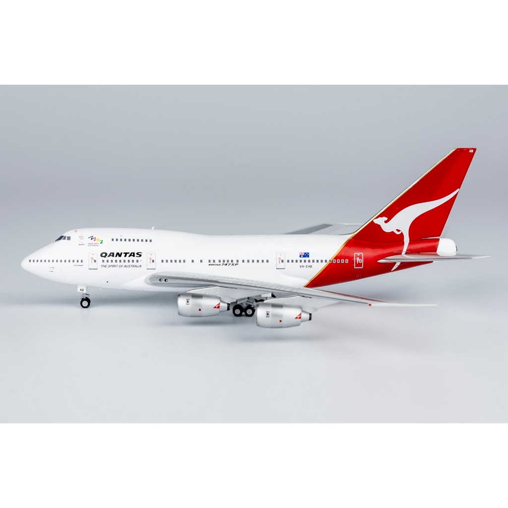 NG Model 澳洲航空 Qantas 747SP VH-EAB SYDNEY 2000 1:400