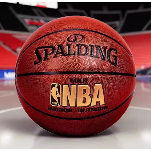 SPALDING斯伯丁 正品籃球 74-606Y NBA 金色經典 水泥地耐磨 比賽專用球  室內室外 經典籃球 古銅色