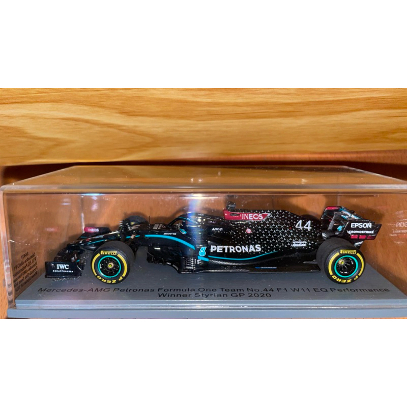 【全新特價】Spark Mercedes F1 W11 Lewis Hamilton Styrian 2020 1/43