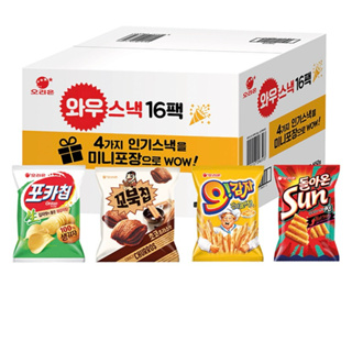 預購✈️韓國🇰🇷正貨👍 ORION 好麗友 精選餅乾組 洋蔥洋芋片+烏龜餅巧克力風味+焗烤薯條+波浪脆片