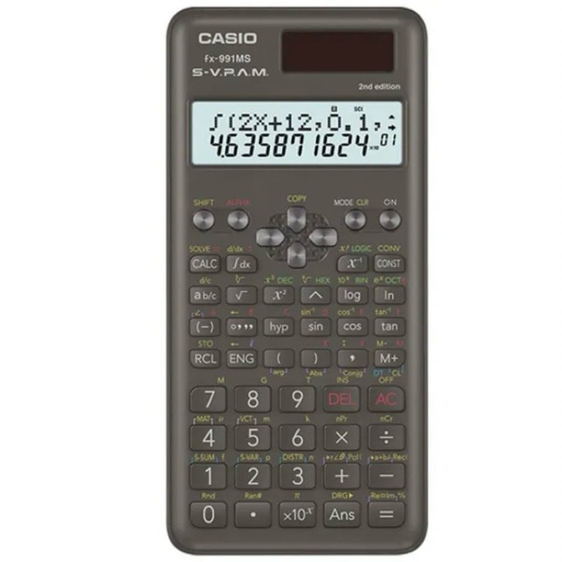 全新未拆封轉賣 CASIO 卡西歐 工程用標準型計算機 FX-991MS-2 學生必備