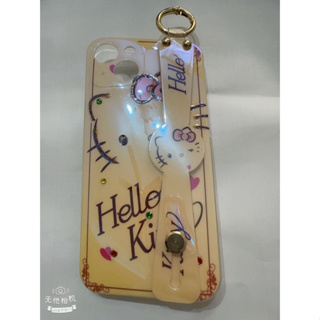 Hello Kitty手機殼（米色）腕帶支架