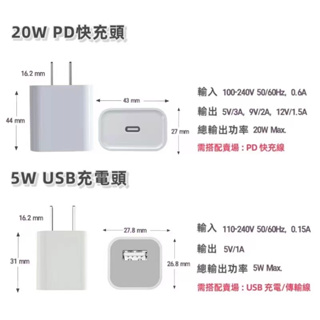 20W 快充頭 哀鳳PD快充 15 14promax 13plus XR ix 快充線 充電器 充電線 旅行充 快充組