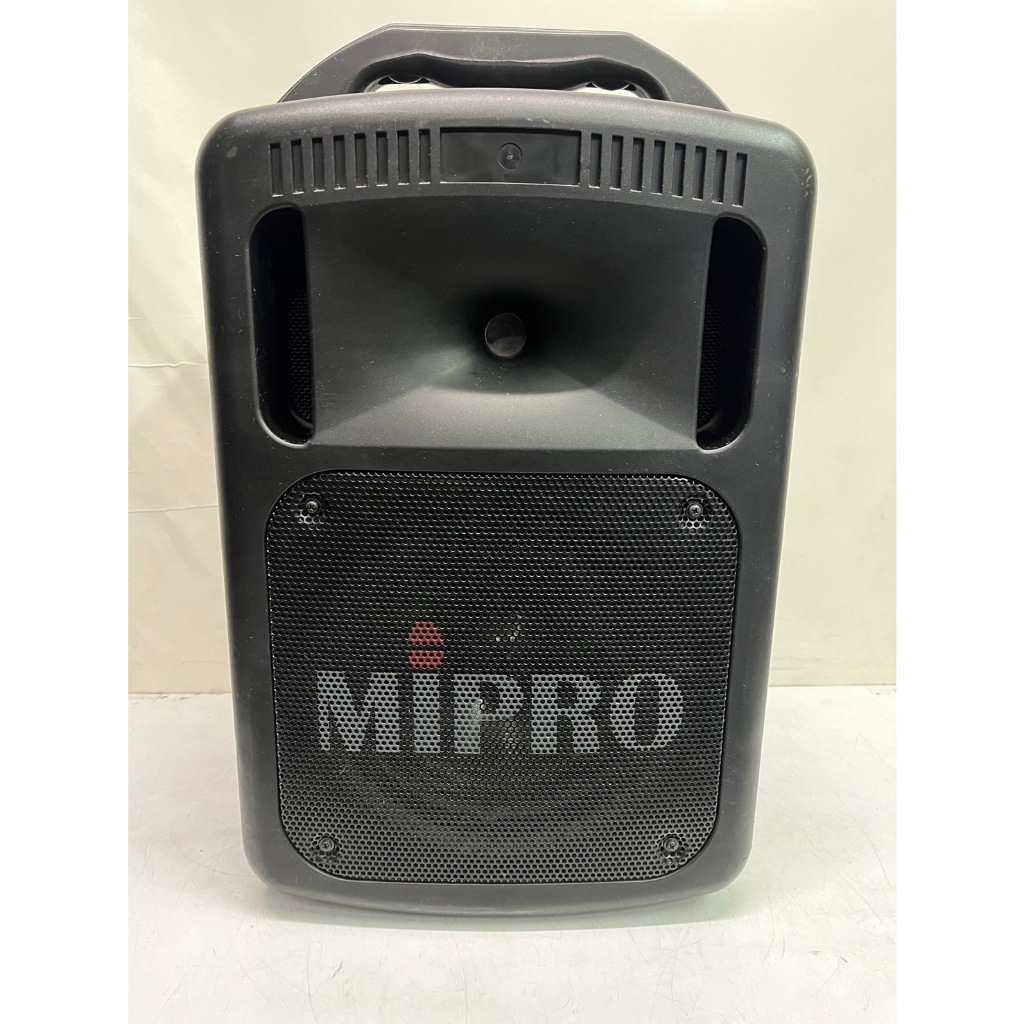 【蝦米二店】二手 MIPRO 嘉強 MA-708 手提式音響 喇叭 (附2支麥克風)