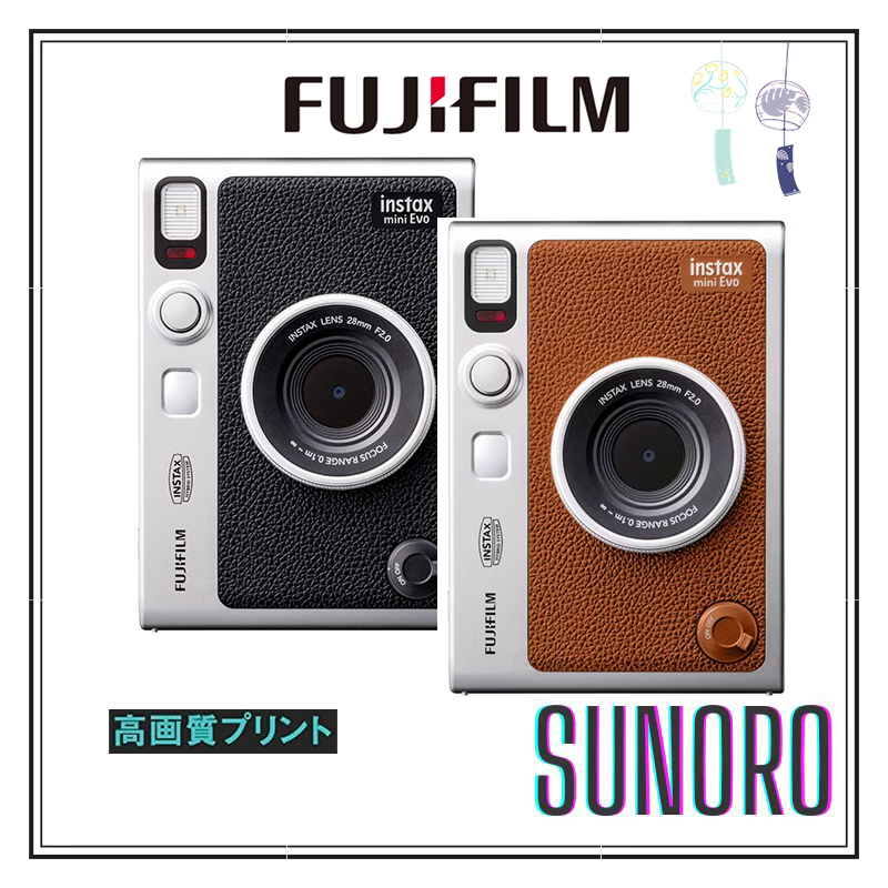 日本直送 已含關稅 FUJIFILM 富士 instax mini Evo 拍立得相機 即時相機 相印機 智慧型手機