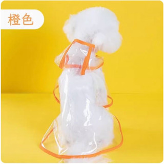臺灣現貨供應～寵物小狗狗透明雨衣泰迪衣服防護衣防水