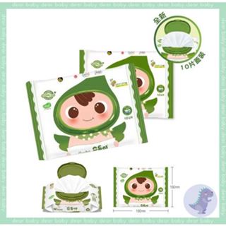 【dear baby】Soondoongi 順順兒 頂級嬰兒濕紙巾 親膚極厚 10抽隨身包
