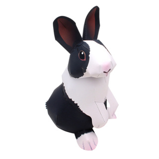 [寵物] 24h出貨 紙模型 紙紮半成品 纸兔子 纸寵物兔 纸寵物 纸動物 喪葬祭祀 燒纸扎 毛小孩 寵物兔子 兔子