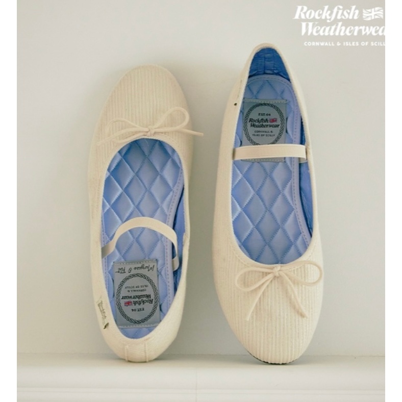 SUL 韓國代購🇰🇷預購 ROCKFISH HAZEL RIBBON FLAT QUILTED 芭蕾舞鞋 娃娃鞋
