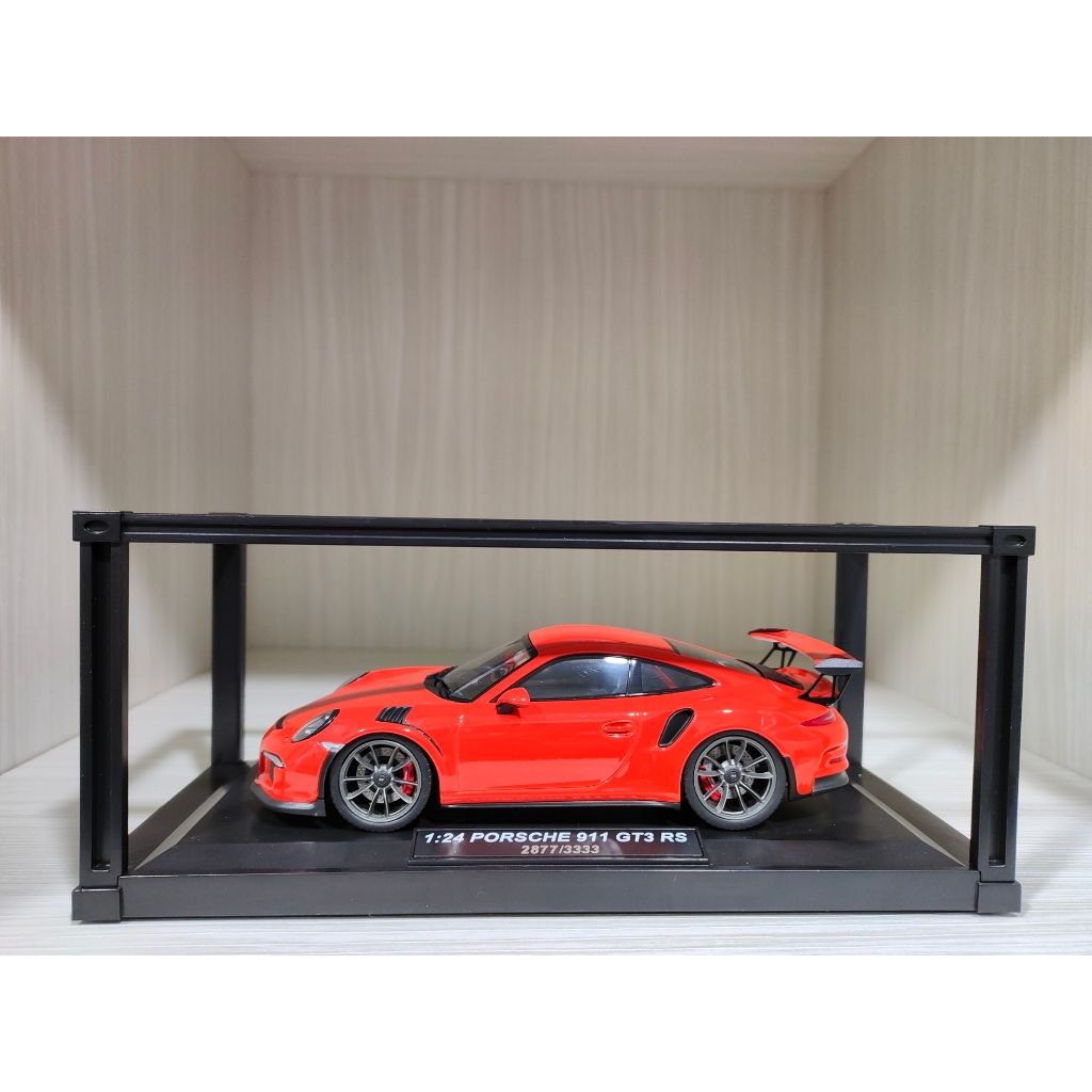 7-11 集點  保時捷 PORSCHE 911 GT3 RS 模型車 1:24  鋅合金