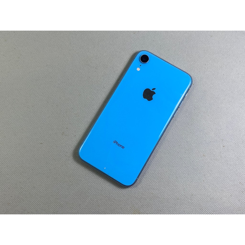 Apple IPhone XR 128G藍色 二手蘋果6.1吋手機