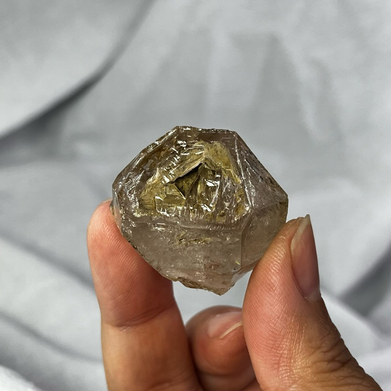【礦麗 mineral beautiful】0129 5 巴基斯坦 黃泥骸骨 骸骨水晶 黃泥 水晶原礦 天然水晶