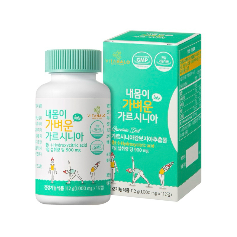 預購✈️韓國🇰🇷 VITAHALO 藤黃果酵素錠 112顆