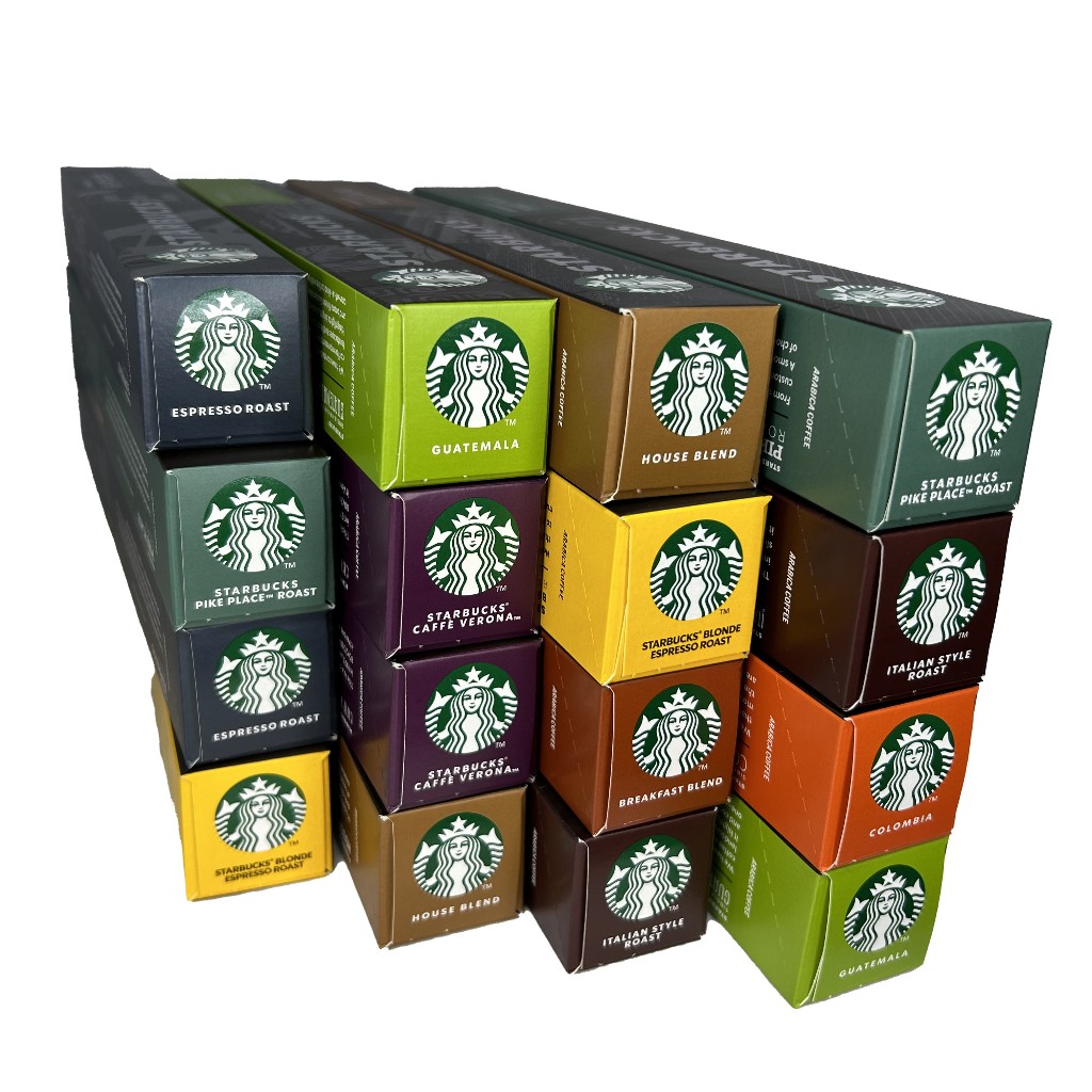 星巴克膠囊 適用Nespresso膠囊咖啡機 &lt;需滿三盒出貨&gt; Nespresso 咖啡膠囊  膠囊咖啡 雀巢咖啡膠囊